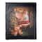 Painted Santa On Piano 50x60 Coral Fleece Blanket